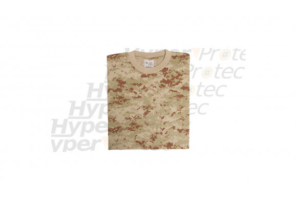 Tee-shirt 3D digital desert camo - Taille XL