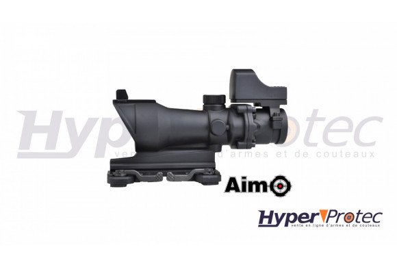 viseur point rouge Duo avec zoom 4x32 QD combat scope et sans zoom