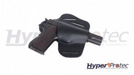 Holster De Ceinture Universel Port Discret En Cuir noir