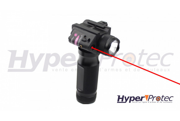 Hyper Access Poignée Tactique Lampe Laser