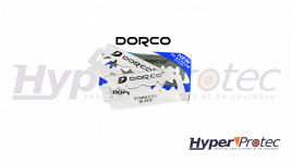 Lot de 10 lames de rasoir DORCO ST300 en acier inoxydable