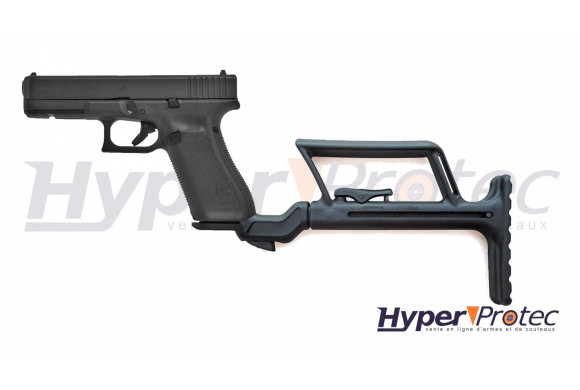 Crosse télescopique universelle pour pistolet Glock