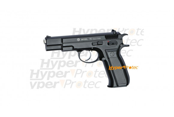 Pack CZ 75 réplique airsoft métal Gaz et CO2 Blowback