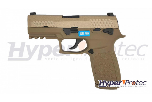 Pistolet AEG P320 Gbb Tan Airsoft