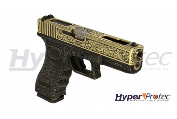 Glock 18 de WE Floral Pattern Airsoft