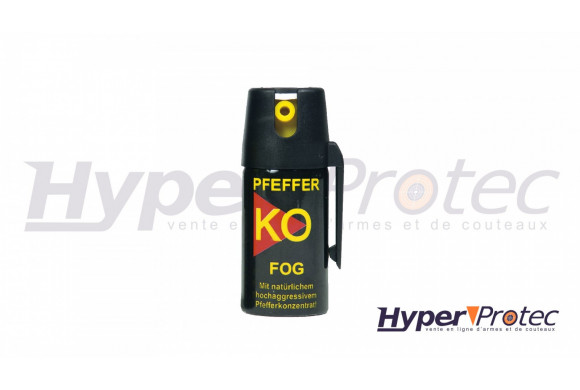 Pulvérisateur anti agression au poivre Pfeffer KO Jet - 40 ml