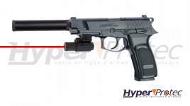 Pack Bersa Thunder 9 Pro culasse mobile CO2 à billes d'aciers