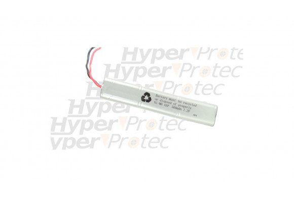 Batterie 500 mAh 7.2V pour airsoft électrique - type large