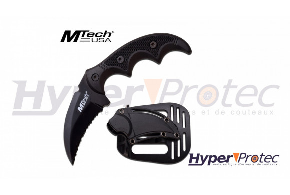 Karambit MTECH USA noir ou bleu