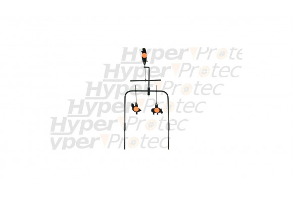Cible à réarmement automatique pour carabine à plomb