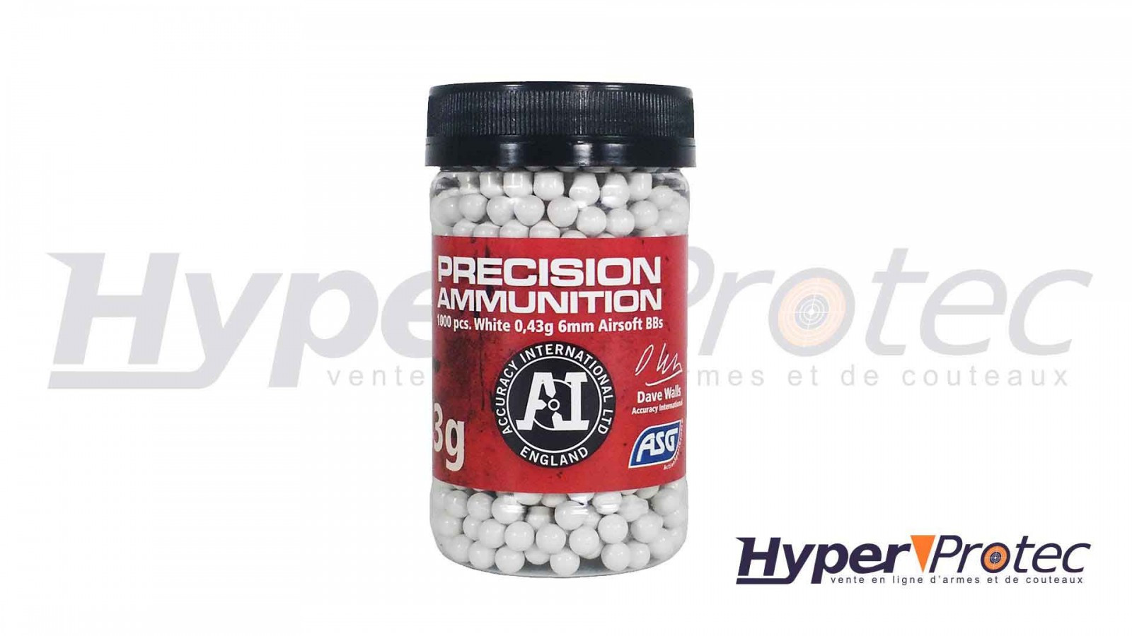 Billes Airsoft 6mm Aluminium