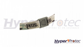 Lampe frontale Petzl "TACTIKKA +" 350 lumens noir ou camo au choix