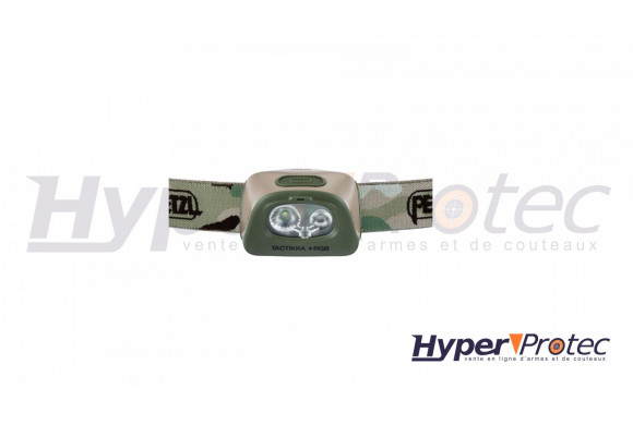 LAMPE FRONTALE PETZL TACTIKKA + CAMO 350 LUMENS - Pêche Attitude