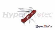 Couteau suisse Victorinox Hunter manche rouge avec motif Chevreuil