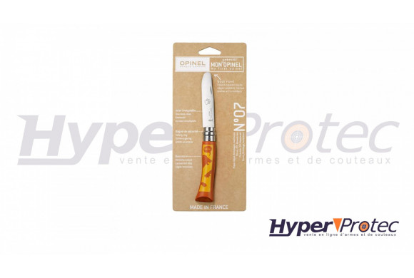 Couteau "Mon premier Opinel" n°07 manche lion