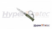 Porte clef Opinel n° 04 inox manche Kaki