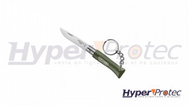 Porte clef Opinel n° 04 inox manche Kaki