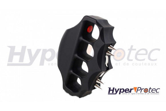 Appareil de défense Piranha Knuckler 2 Poing Americain Taser 2.000.000 Volts 