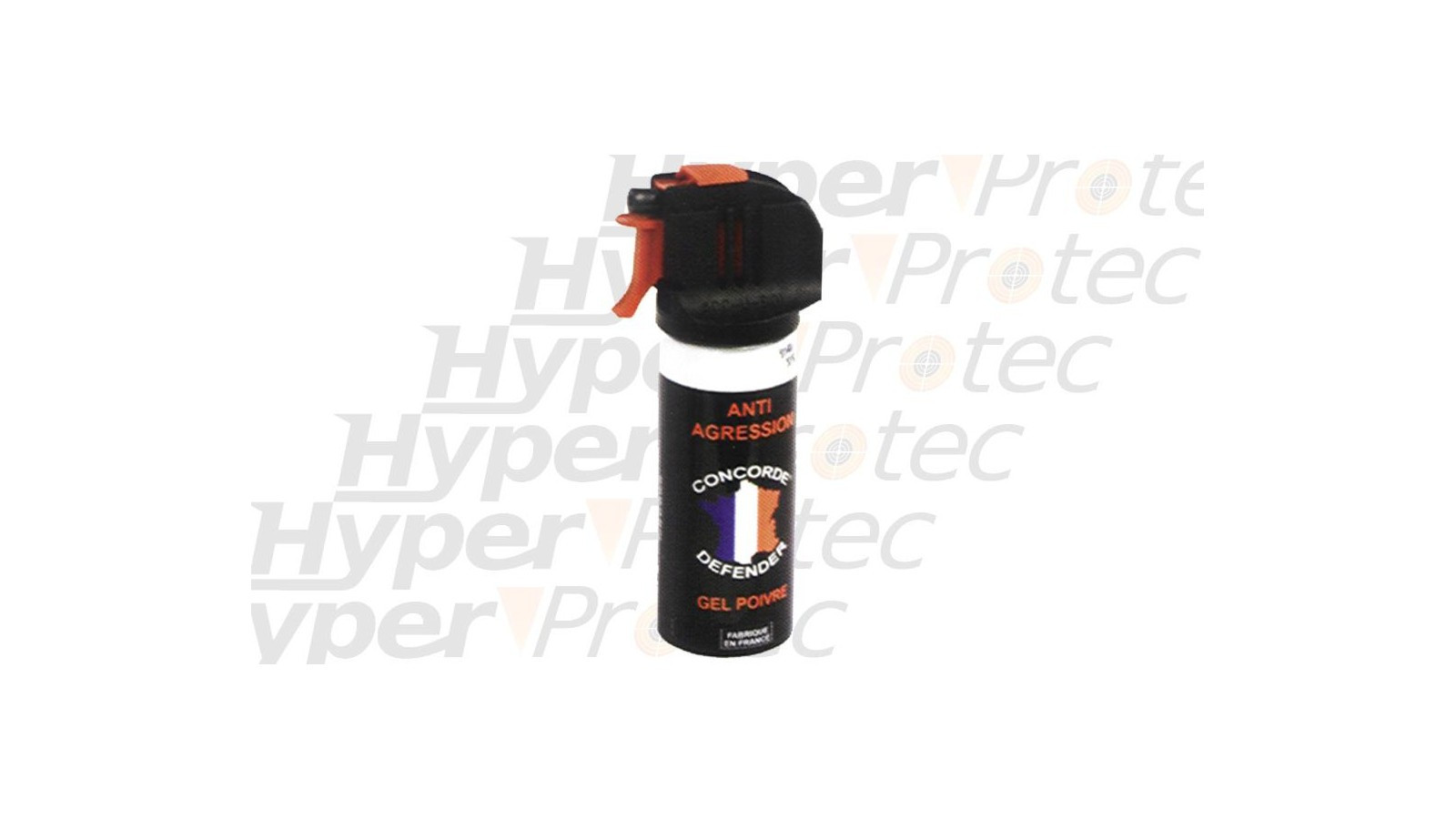 Spray gel poivre 50 ml - Gaz Lacrymogène