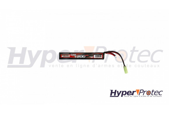 Batterie Lipo 11.1 Volts 1200 mAh Swiss Arm