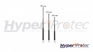 Matraque Télescopique ESP En Acier Trempé Et Poignée Antidérapante