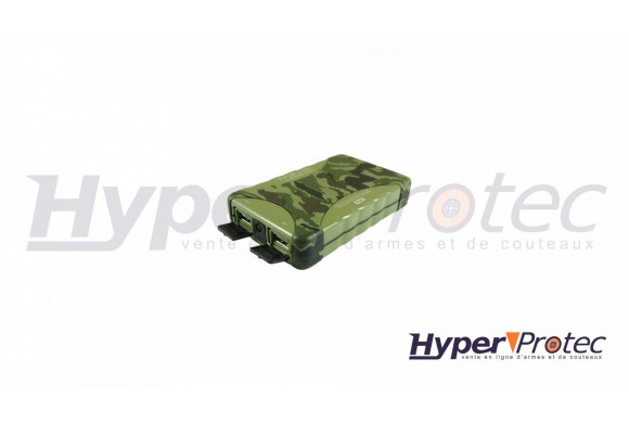Batterie Externe Beltrona Dual Ports USB 10400 mAh - Camouflage