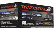 Winchester Munitions Subsonic 22 Magnum 45 grains