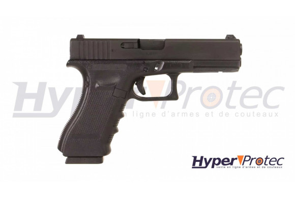 Pistolet GLock 17 Gen4 à bille acier 4,5 mm métal 