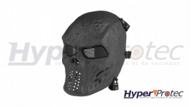 Ultimate Tactical Masque Airsoft Skull - Noir