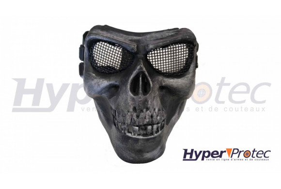 Invader Gear Masque Airsoft Squelette - Noir