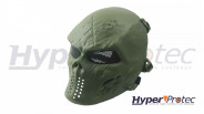 Shield Dragon Masque Airsoft Skull - Olive