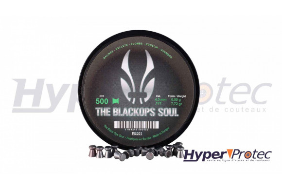 The Blackops Soul Match Plomb 4.5 mm