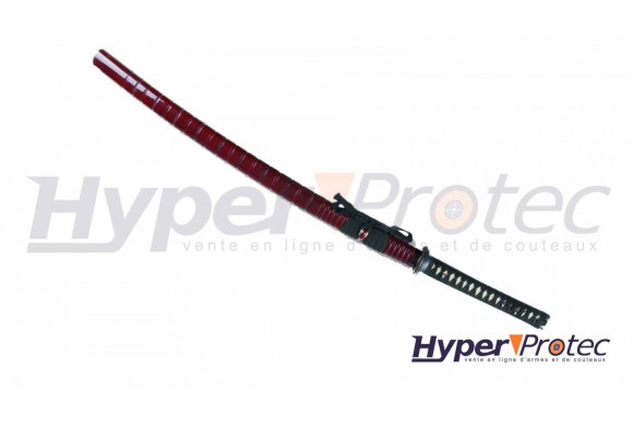 Katana Forge Bambou Bordeaux