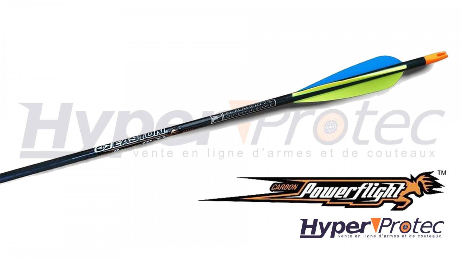 Easton Carbonpfeile Axis Traditional Mit Naturfedern - Bogensport Gig