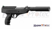 Pack Langley Silencer Pistolet à plomb 4,5 mm avec mallette et munitions