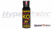 Bombe Lacrymogène KO Jet Gel Poivre 100 ml