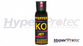 Bombe Lacrymogène KO Jet Gel Poivre 100 ml