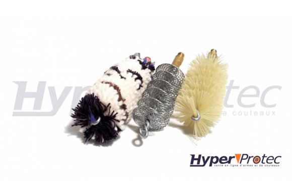 3 Brosses De Nettoyage Pour Calibre 12 mm