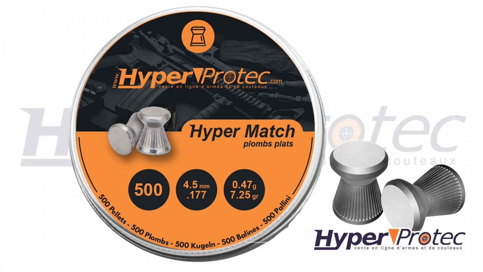 Plomb 4.5 mm HyperProtec Hyper Match