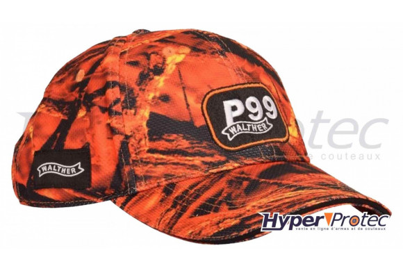 Casquette Camo Orange Walther P99