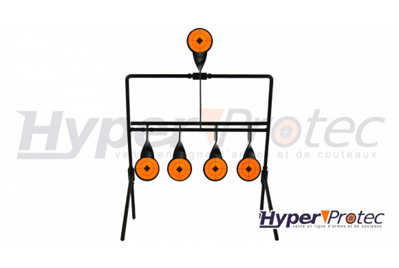 Cible Basculante target métal Pour Carabine À Plomb