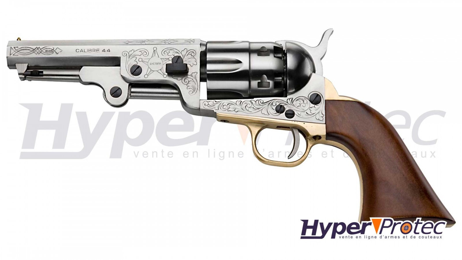 Revolver magnum 12 coups noir, fetes et anniversaires