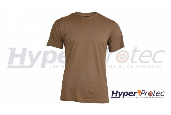 T-shirt Mil-Tec Style US Couleur Marron