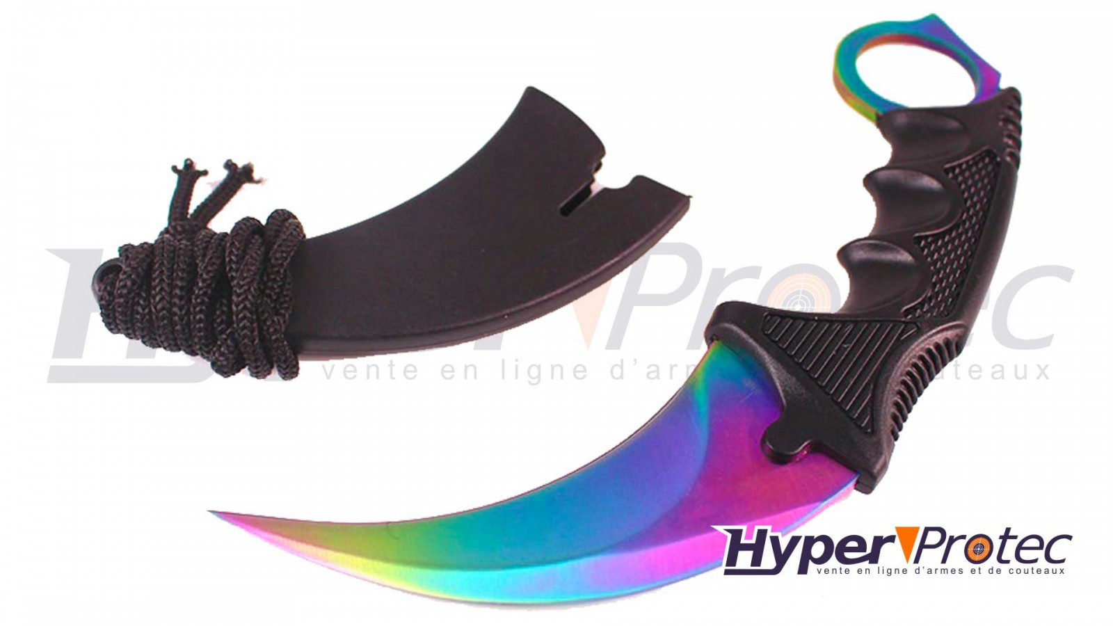 Karambit CS GO Couleur Rainbow