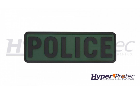 Patch Airsoft Police Couleur Vert