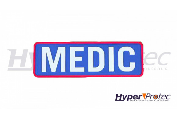 Patch Airsoft Medic Couleur Bleu