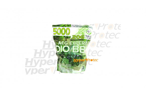 5000 billes AEG Expert 0.20g biodégradables