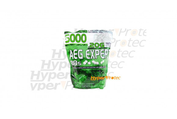 5000 billes AEG Expert 0.20g - Air soft