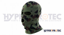 Cagoule 3 Trous Acrylique Camo