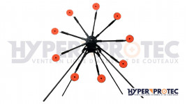 Cible de Tir Swiss Arms Roue Métallique pour calibre 4,5mm